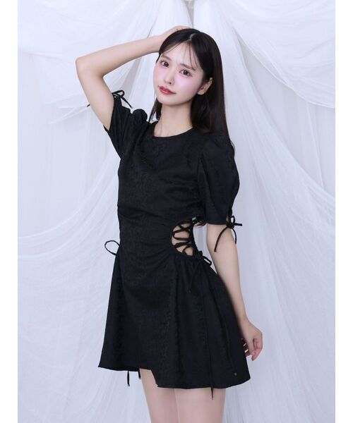 EATME（イートミー）の「サイドレースアップワンピース（ワンピース