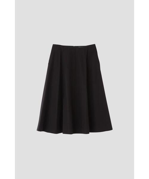 MARGARET HOWELL(マーガレットハウエル)の「SOFT COMPACT COTTON(スカート・レディース・ブラック/グリーン・1/3/0/2)」の9枚目の写真