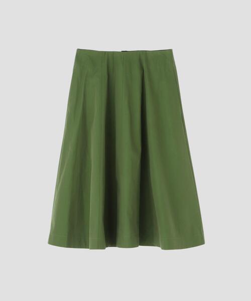 MARGARET HOWELL(マーガレットハウエル)の「SOFT COMPACT COTTON(スカート・レディース・ブラック/グリーン・1/3/0/2)」の6枚目の写真