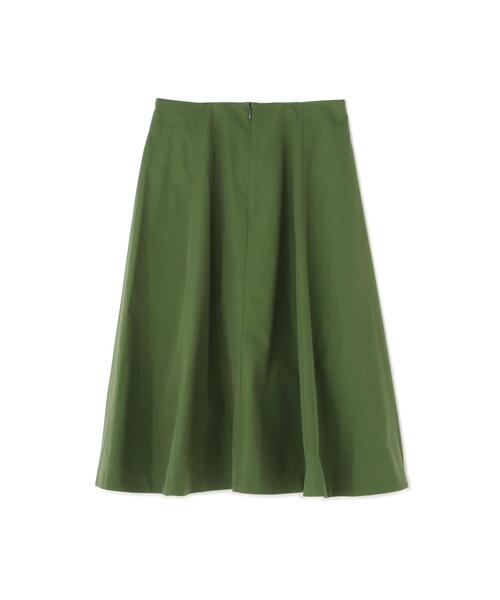 MARGARET HOWELL(マーガレットハウエル)の「SOFT COMPACT COTTON(スカート・レディース・ブラック/グリーン・1/3/0/2)」の5枚目の写真