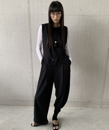 chuclla（チュクラ）の「【LONSLAN】ミニバッグベルト サロペット CHLONW25s024（サロペット/オーバーオール・メンズ）」