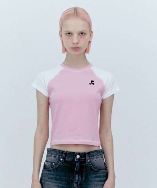 【REST&RECREATION】Raglan Crop Top ★送料・関税込★ 関税/送料込☆Rest&Recreation☆RAGLAN CROP TOP (Rest