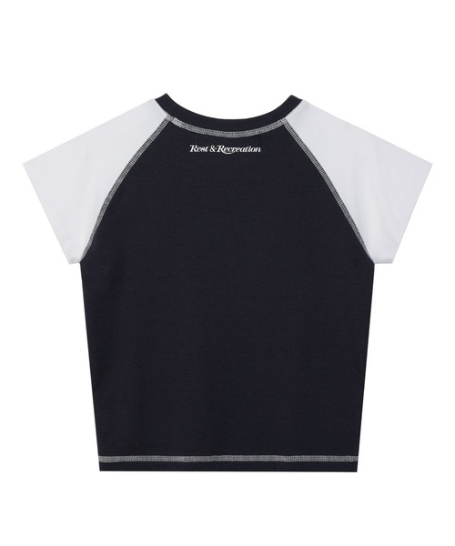 安心国内発送【Rest&Recreation】RR STRAP CROP TOP クロップド Rest&Recreation】☆RR STRAP CROP TOP (Rest & Recreation/T