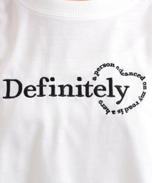 PINK-latte（ピンクラテ）の「袖ラインリボンTシャツ（Tシャツ/カットソー・キッズ・ライトパープル/オフホワイト/ブラック・16/15 /14/13）」の12枚目の写真