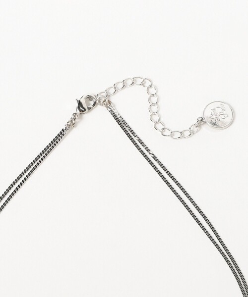 Ray BEAMS(レイビームス)の「LOTUS PINK / Joe Cool ネックレス(ネックレス・レディース・ブラック/ピンク・ONE SIZE)」の4枚目の写真