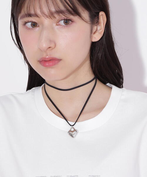 ハートチョーカー（ネックレス）｜JILL by JILL STUART