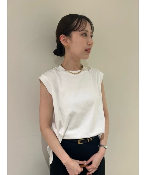 セール】高機能シャツカーブ構築カットトップス（Tシャツ