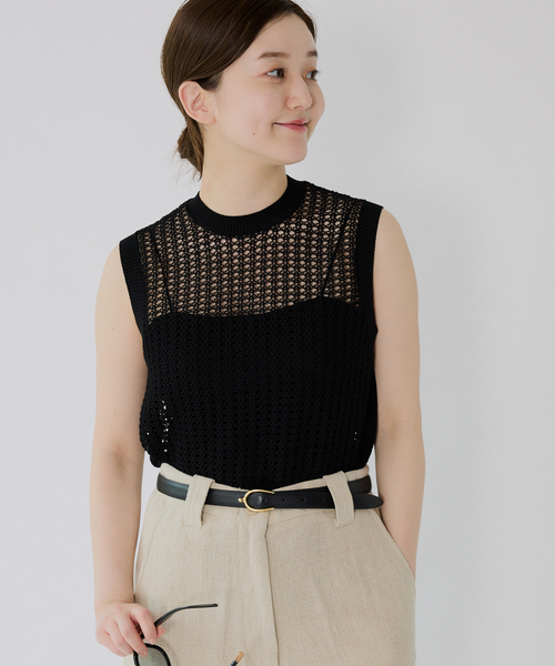 IENA｜ノースリーブシアーシャツ | Rakuten Fashion(楽天