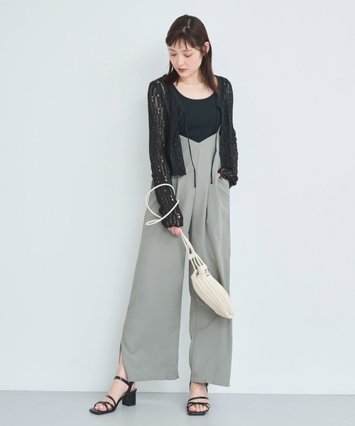 透かし編みカーディガン（カーディガン/ボレロ）｜attiree（アティレー