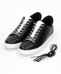 NICOLE CLUB FOR MEN | スリップイン レザースニーカー(スニーカー)