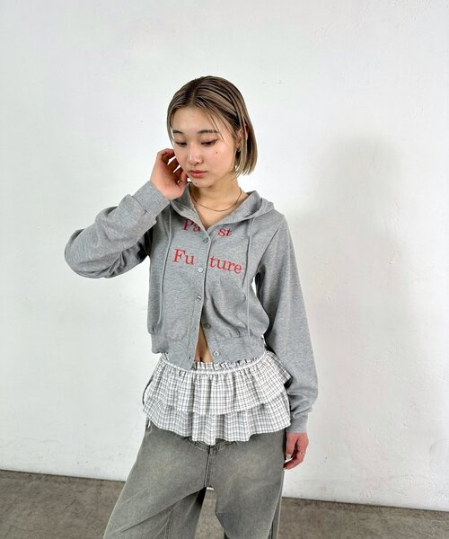 WHO’S WHO gallery PAST FUTUREロゴパーカー セール】PAST FUTUREロゴパーカー（パーカー）｜WHO'S WHO