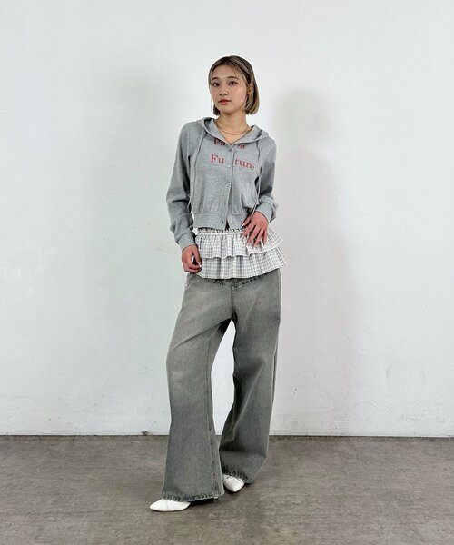 WHO’S WHO gallery PAST FUTUREロゴパーカー セール】PAST FUTUREロゴパーカー（パーカー）｜WHO'S WHO
