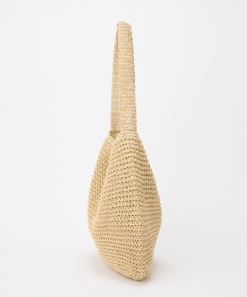 COLONY 2139（コロニートゥーワンスリーナイン）の「ソフトペーパーワンショルダーバッグ（ショルダーバッグ・レディース・ベージュ/ブラウン・FREE）」の21枚目の写真