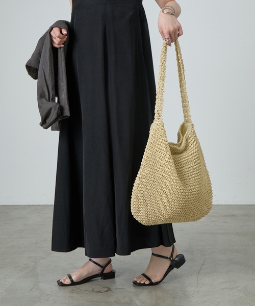 COLONY 2139（コロニートゥーワンスリーナイン）の「ソフトペーパーワンショルダーバッグ（ショルダーバッグ・レディース・ベージュ/ブラウン・FREE）」の16枚目の写真