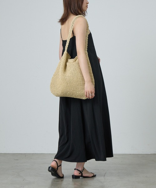 COLONY 2139（コロニートゥーワンスリーナイン）の「ソフトペーパーワンショルダーバッグ（ショルダーバッグ・レディース・ベージュ/ブラウン・FREE）」の19枚目の写真