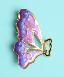 gargle（ガーグル）の「gargle ガーグル：オーロラナビ　チョウ　バンス　ヘアクリップ（バレッタ/ヘアクリップ）」