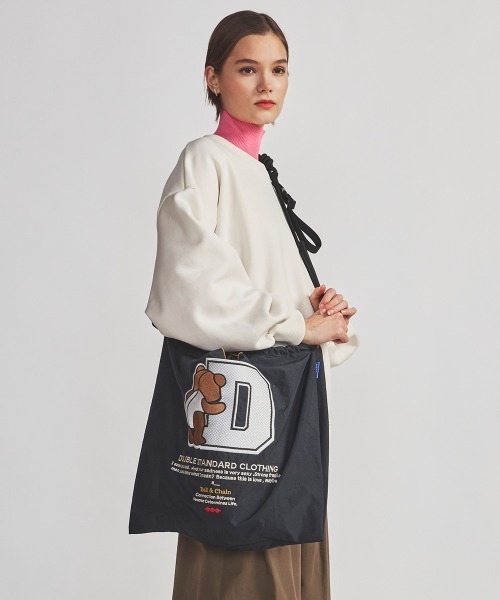 Ball&Chain / D logo bearショッピングバッグ（ショルダーバッグ