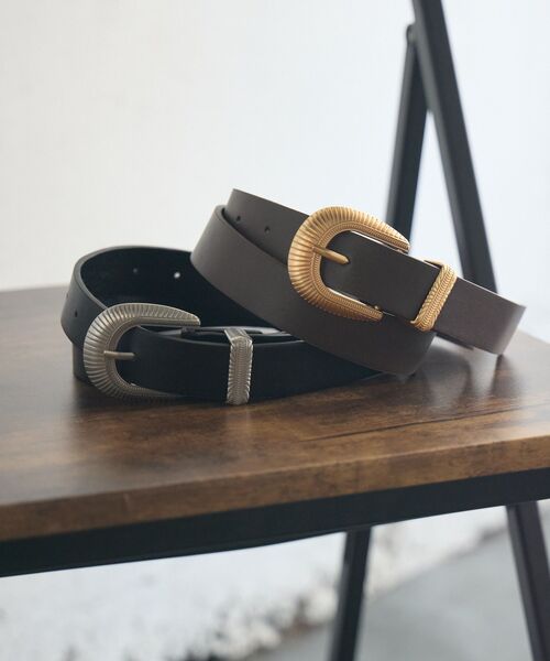 casita(RETRO GIRL)（カシータ）の「ウエスタンベルト（ベルト・レディース・ブラック/ブラウン・ONE SIZE）」の3枚目の写真