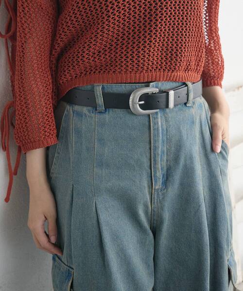 casita(RETRO GIRL)（カシータ）の「ウエスタンベルト（ベルト・レディース・ブラック/ブラウン・ONE SIZE）」の4枚目の写真