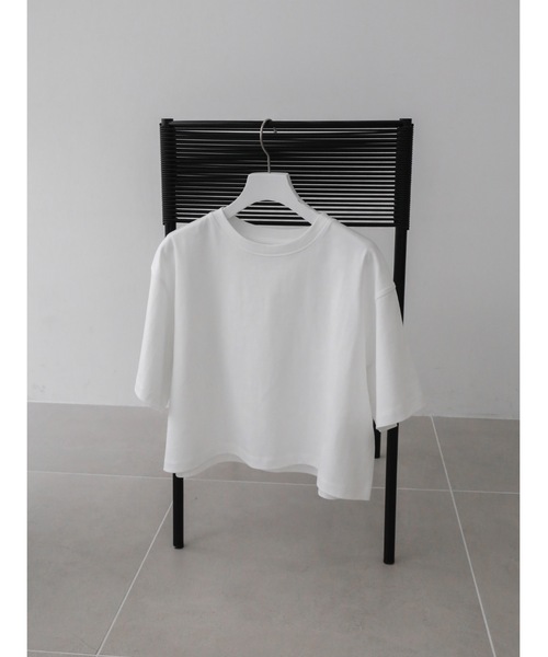 Katrin TOKYO（カトリーントーキョー）の「bustier + cropped tee set（Tシャツ/カットソー・レディース・グレー/ホワイト・FREE/XS）」の22枚目の写真