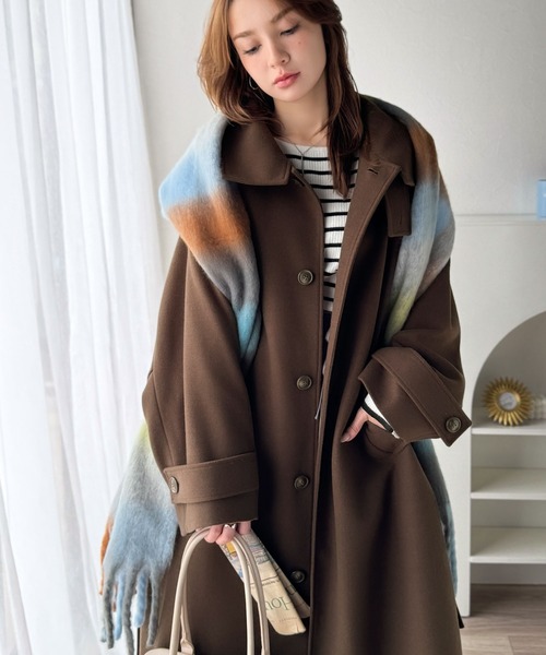 classicalelf（クラシカルエルフ）の「包み込まれる温かさ。衿2way比翼