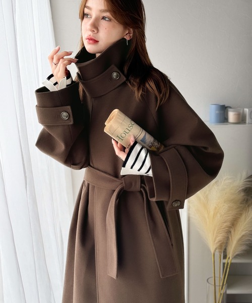 classicalelf（クラシカルエルフ）の「包み込まれる温かさ。衿2way比翼