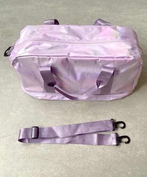 pyornim（ピョルニム）の「【大容量】【2段式】オーロラビッグ トラベル ジム ボストン バッグ（ボストンバッグ・レディース・パープル/ホワイト/ピンク/ブルー・F）」の17枚目の写真