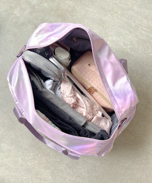 pyornim（ピョルニム）の「【大容量】【2段式】オーロラビッグ トラベル ジム ボストン バッグ（ボストンバッグ・レディース・パープル/ホワイト/ピンク/ブルー・F）」の19枚目の写真