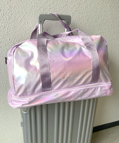 pyornim（ピョルニム）の「【大容量】【2段式】オーロラビッグ トラベル ジム ボストン バッグ（ボストンバッグ・レディース・パープル/ホワイト/ピンク/ブルー・F）」の22枚目の写真