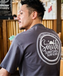 【SUNNY SMITH】バックサークルロゴプリントTシャツ(CP)
