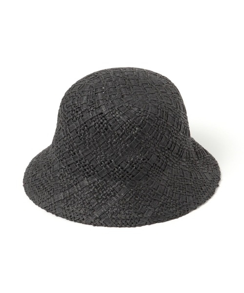 LAKOLE（ラコレ）の「格子柄ペーパーハット / 286092（ハット・レディース・ブラック/ブラウン/ナチュラル・FREE）」の17枚目の写真