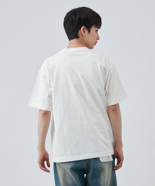 B.C STOCK(ベーセーストック)の「BEER/ビール モチーフ Tシャツ(Tシャツ/カットソー・メンズ・ホワイト/ホワイト系その他・MEDIUM/LARGE)」の14枚目の写真
