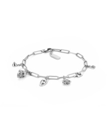 DIESEL | ディーゼル アクセサリー メンズ ブレスレット シルバー DX1604040(ブレスレット)