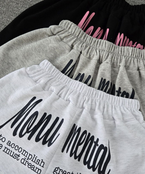 VIVID LADY（ビビッドレディー）の「ハーフ スウェット パンツ（スウェットパンツ・レディース・ライトグレー/グレー/ブラック・FREE）」の9枚目の写真