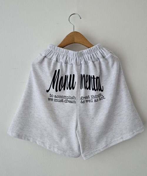 VIVID LADY（ビビッドレディー）の「ハーフ スウェット パンツ（スウェットパンツ・レディース・ライトグレー/グレー/ブラック・FREE）」の7枚目の写真