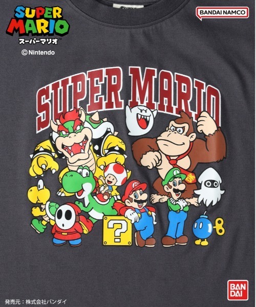 Right-on（ライトオン）の「【マリオ】プリントＴシャツ（Tシャツ/カットソー・キッズ・レッド/イエロー/ブラック・110/120/130/140）」の4枚目の写真