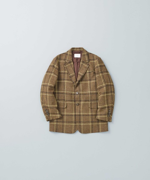 miffew(ミフュー)の「「miffew/ ミフュー」TAILORED DOWN JACKET(ダウンジャケット/コート・レディース・ブラウン系1/チェック・1/2/3)」の17枚目の写真