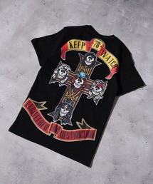 ミシカTシャツ アシンメトリー MISHKA Tシャツ 半袖 メンズ 黒 白 M-2XL 大きいサイズ ミシカ