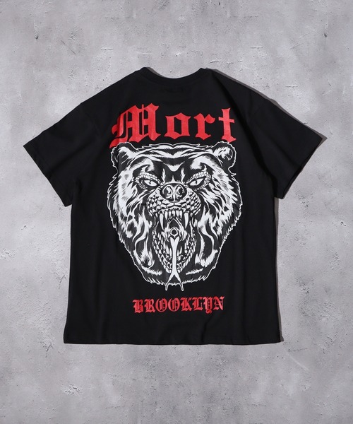 MISHKA（ミシカ）の「MISHKA グラフィックプリントTシャツ（Tシャツ/カットソー・メンズ・パープル/ブラック/ブルー/クリーム/パープル系/ブラック系/ブラック系1/レッド・M/L/XL/2XL/S）」の22枚目の写真