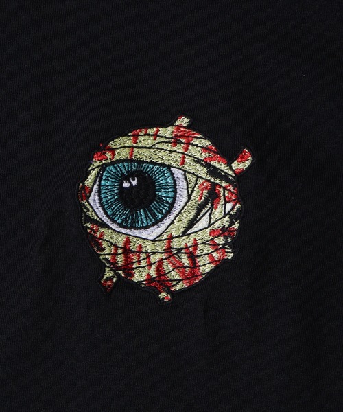 MISHKA（ミシカ）の「MISHKA グラフィックプリントTシャツ（Tシャツ/カットソー・メンズ・パープル/ブラック/ブルー/クリーム/パープル系/ブラック系/ブラック系1/レッド・M/L/XL/2XL/S）」の18枚目の写真