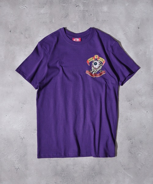 MISHKA（ミシカ）の「MISHKA グラフィックプリントTシャツ（Tシャツ/カットソー・メンズ・パープル/ブラック/ブルー/クリーム/パープル系/ブラック系/ブラック系1/レッド・M/L/XL/2XL/S）」の11枚目の写真