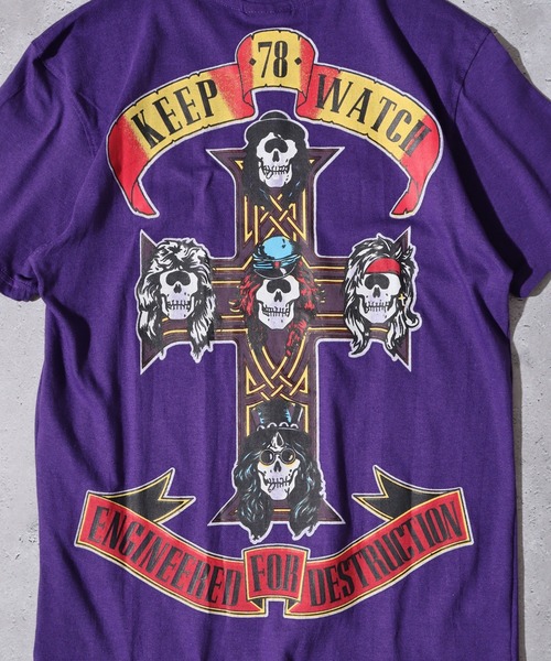 MISHKA（ミシカ）の「MISHKA グラフィックプリントTシャツ（Tシャツ/カットソー・メンズ・パープル/ブラック/ブルー/クリーム/パープル系/ブラック系/ブラック系1/レッド・M/L/XL/2XL/S）」の14枚目の写真