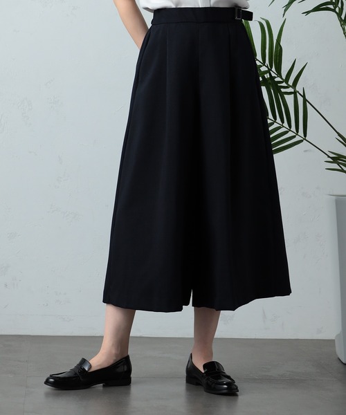 GALLORIA（ギャローリア）の「はっ水　ガウチョパンツ（その他パンツ・レディース・チャコールグレー/ベージュ/ネイビー/ブルー・L/LL/S/M）」の13枚目の写真