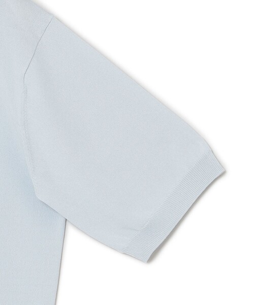 MACKINTOSH PHILOSOPHY(マッキントッシュ フィロソフィー)の「【WEB&一部店舗限定】バッキンガムベア ハーフスリーブニット(ニット/セーター・レディース・チャコールグレー/ブルー/ブラック/ベージュ/ダークネイビー・38)」の8枚目の写真