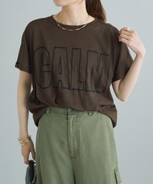 コットンナイロンシアーロゴTシャツ