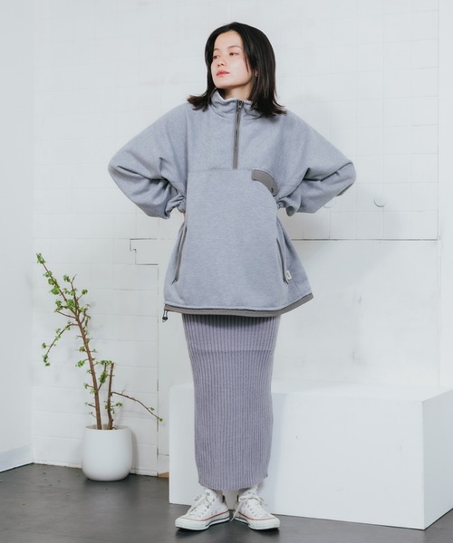 スカート LOOP RIB KNIT SKIRT セール】RIB KNIT SKIRT リブニットタイトスカート（スカート