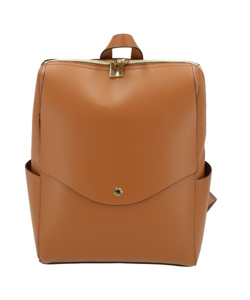 Legato Largo（レガートラルゴ）の「Legato Largo レガートラルゴ 軽量ボンディング リュック LG-P0114（バックパック/リュック・レディース・キャメル/ライトグレー/イエロー/ブラック/グレイッシュベージュ/アイボリー/オリーブ/ベージュ・FREE）」の8枚目の写真