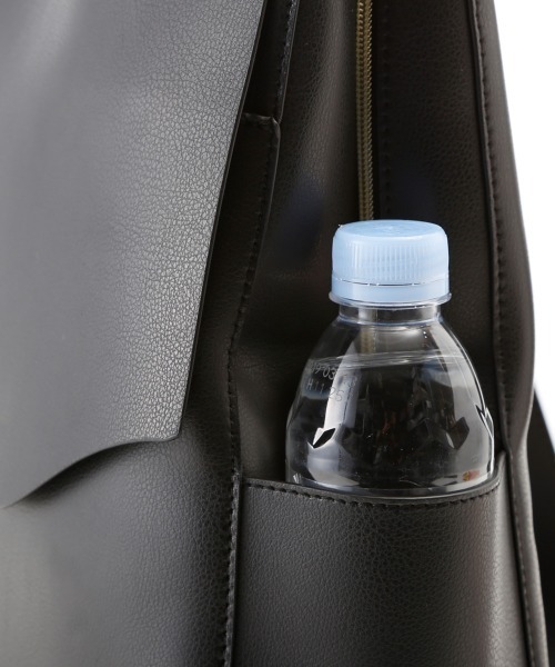 Legato Largo（レガートラルゴ）の「Legato Largo レガートラルゴ 軽量ボンディング リュック LG-P0114（バックパック/リュック・レディース・キャメル/ライトグレー/イエロー/ブラック/グレイッシュベージュ/アイボリー/オリーブ/ベージュ・FREE）」の14枚目の写真