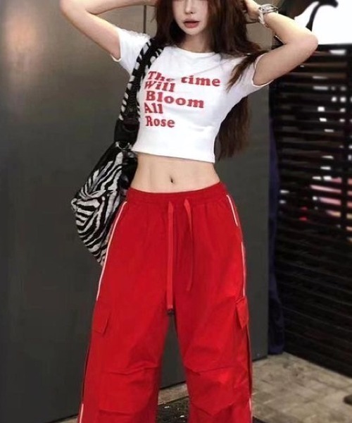 SHEENA（シーナ）の「メッセージロゴコンパクトTシャツ（Tシャツ/カットソー・レディース・ホワイト/ブラック・M）」の3枚目の写真