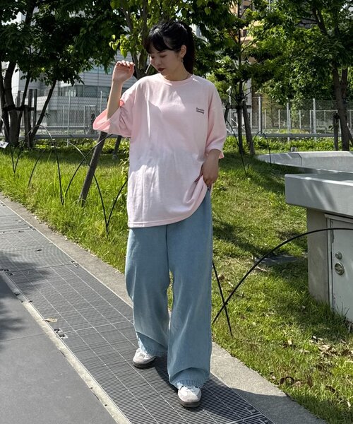 Franklin Climbing（フランクリンクライミング）の「【Franklin Climbing】 バックプリントフェスロゴTEE　多色柄（Tシャツ/カットソー・メンズ・ピンク/ライトグレー/オフホワイト・LARGE/MEDIUM）」の11枚目の写真